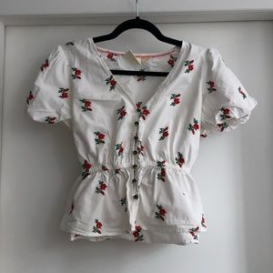 Maeve by Anthropologie floral top